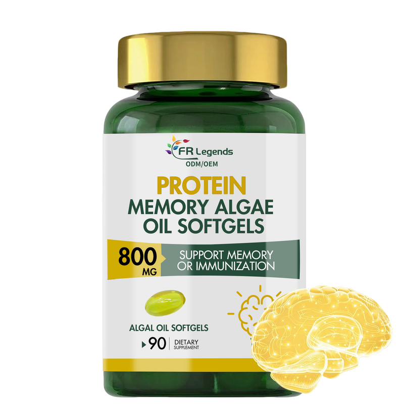 Alpha GPC Nootropic Soft Capsules Manufacturer - Brain Supplement Improve Memory Focus Algal Oil