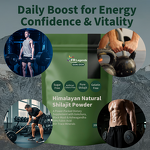 Shilajit Extract Powder Manufacturer - OEM ODM Boost Energy Dietary Supplement Natural Himalayan