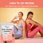 Sports Nutrition Protein Gummies Manufacturer - OEM Private Label Vegan Whey Protein Isolate