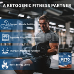 Keto Supplement Manufacturer - Custom Logo Premium Support Muscle Building Weight Management Energy Powder
