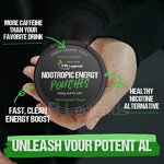 Nootropic Energy Pouch Manufacturer - OEM Custom Flavor L-Theanine Vitamin B6 Caffeine Sugar Free
