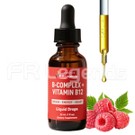 B Complex Drops Manufacturer - OEM Factory Supports Brain Function Energy Vegan Vitamin B12 Liquid