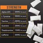 Alpha Nootropic Pouches Manufacturer - OEM Mango Flavor L-Theanine Natural Caffeine Nicotine-free