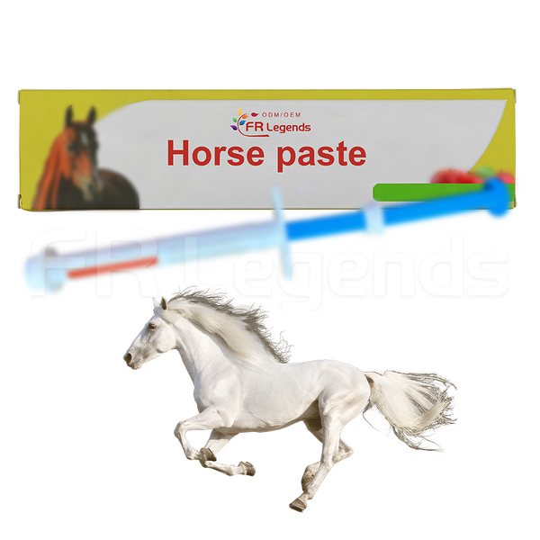 Probiotics Horse Gel Supplements Manufacturer - Factory Price Original Apple Flavor Support Anti Worm Paste