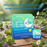 Melatonin Extract Supplements Manufacturer - Private Label Helps Sleep Quality Calm Oral Film