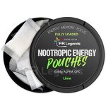 Caffeine Oral Pouches Manufacturer - Custom Flavor 100mg with L-Theanine Supplement Focus Enhance Nootropic