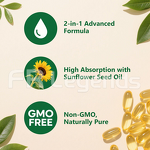 Vitamin D3 K2 Dietary Supplement Manufacturer - Customizable High-Quality Supports Bone and Immune System Softgels