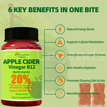 Apple Cider Vinegar Gummies Manufacturer - OEM ODM Promote Weight Management Energy Boost Vegan