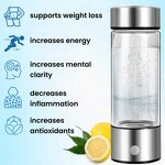 Hydrogen Water Ionizer - Portable & Hydrogen Rich Cup