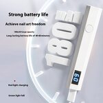 Cordless Nails Dryer - UV LED Curing & Rechargeable