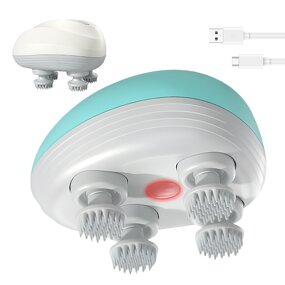 Hair Care Device - Scalp Massager with 4 Heads
