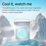 Small Desk Fan - USB Powered & 3 Speeds