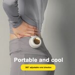 Personal Waist Fans - Silent Bladeless & Clip Fan