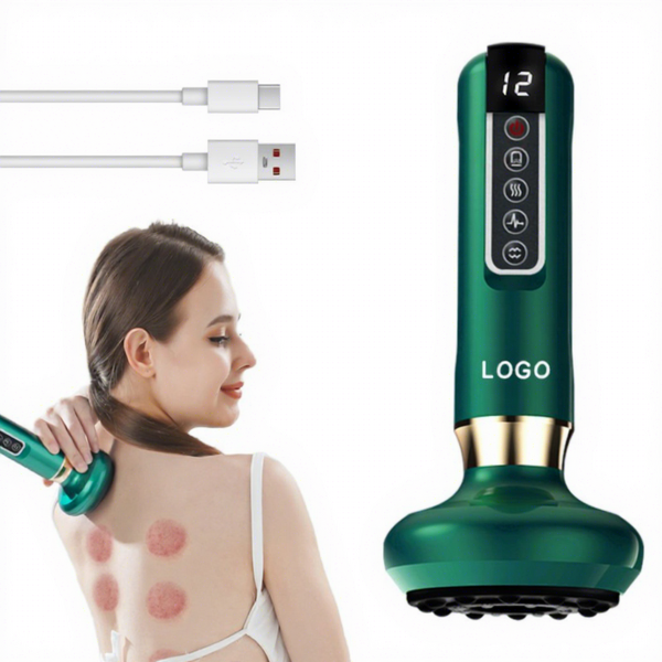 Suction Cupping Massager - 12 Gears & Heated