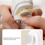 Electric Nail Trimmer - 2-in-1 with Light for Babies