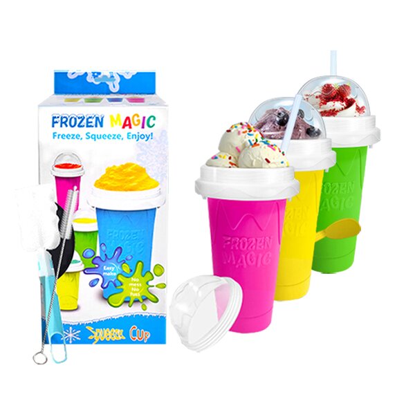 Portable Freeze Mug - Milkshake & Slushy Maker Cup