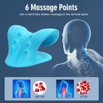 Portable Massage Pillow - Neck Recliner & Stretcher
