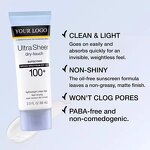 Sunscreen Lotion - Private Label Lightweight & Broad-Spectrum