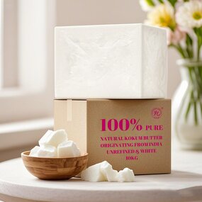 Kokum Butter Manufacturer - 100% Pure Natural Garcinia Indica Seed Cold Pressed