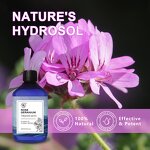 Rose Geranium Hydrosol Manufacturer - 100% Pure for Skin Hair & Diffuser & OEM