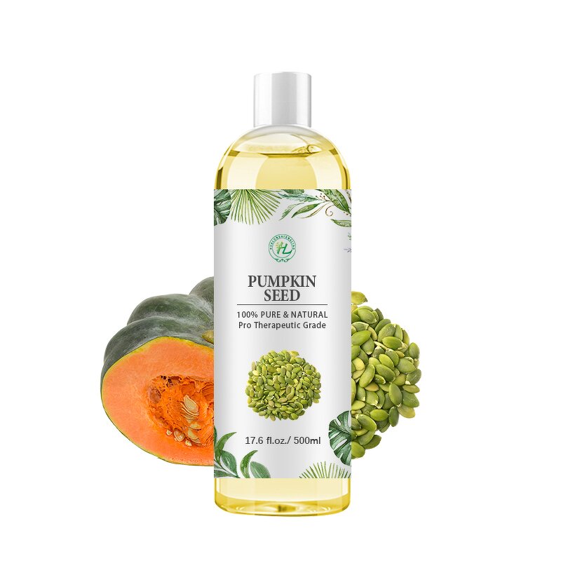 Pumpkin Seed Oil Manufacturer - 100% Pure Organic Cold Pressed Vegan & OEM