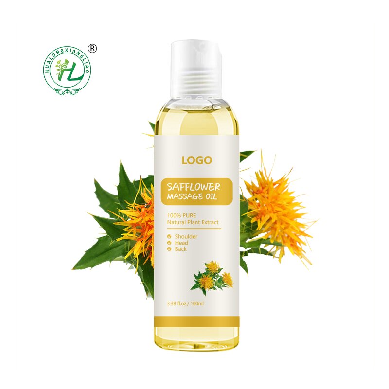 Safflower Seed Oil Manufacturer - 100% Pure Organic Cold Pressed for Body Massage