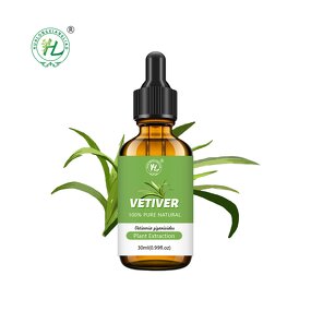 Vetiver Essential Oil Manufacturer - 100% Pure Vetiveria Zizanoides for Diffuser & OEM