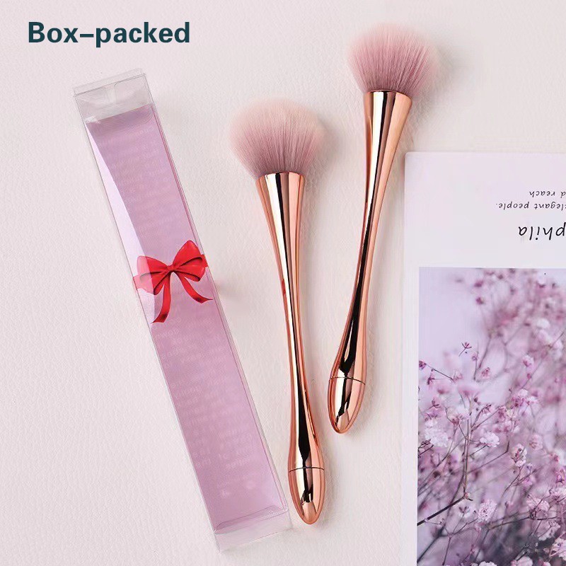 Makeup Brushes Factory - Rose Gold Mineral Powder Fluffy