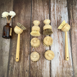 Kitchen Brush Manufacturer - OEM Detachable Bamboo Palm