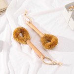 Kitchen Scrub Brush Factory - Coconut Bristle Wooden Handle