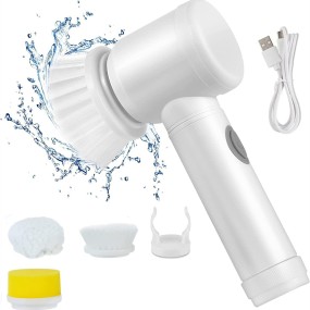 Electric Cleaning Brush Manufacturer - USB Rechargeable Spin Scrubber