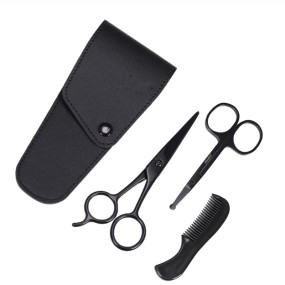 Beard Trimming Scissors Factory - Stainless Steel Grooming Kit