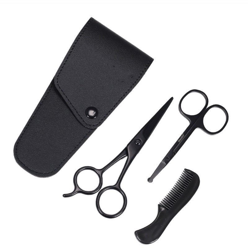Beard Trimming Scissors Factory - Stainless Steel Grooming Kit