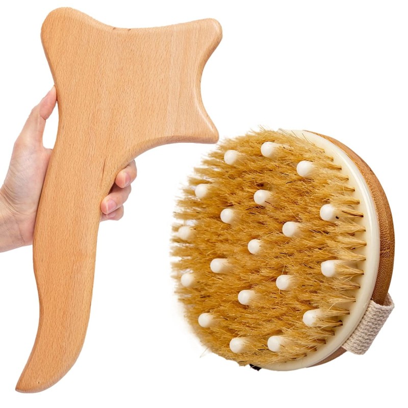 Guasha Board Supplier - Wooden Body Foot Reflexology Tool