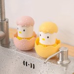 Dish Scrubber Factory - Eggshell Shape Non Scratch Scouring