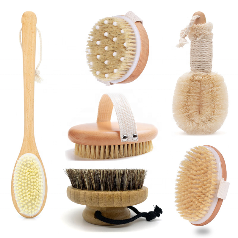 Exfoliating Brush Supplier - Natural Vegan Sisal Bamboo Handle