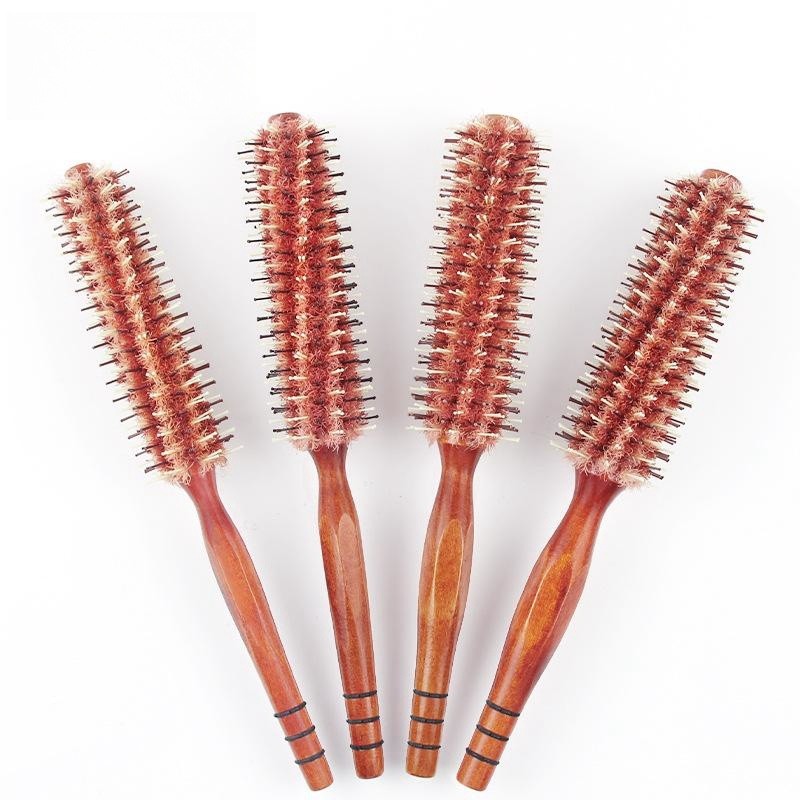 Round Hair Brush Manufacturer - Nylon Bristle Aluminum Barrel