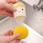 Dish Scrubber Factory - Eggshell Shape Non Scratch Scouring