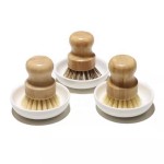Dish Cleaning Brush Manufacturer - Beech Bamboo Round Sisal