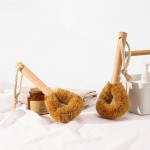 Kitchen Scrub Brush Factory - Coconut Bristle Wooden Handle