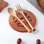 Wood Coaster Manufacturer - Custom Logo Engraved Drink Mat