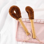 Dish Brush Supplier - Natural Coconut Fiber Bamboo Handle