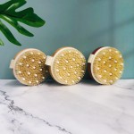 去角质刷供应商-天然纯素剑麻竹柄沐浴刷