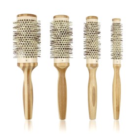 Round Hair Brush Manufacturer - Extra Long Aluminum Barrel