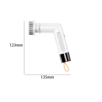 Electric Pot Scrubber Manufacturer - Automatic ABS Long Handle