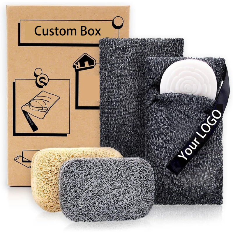 Soap Saver Pouch Supplier - Natural Drawstring Mesh Bag