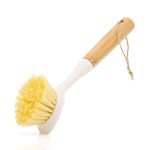Dish Brush Factory - Bamboo Handle Built-in Scraper