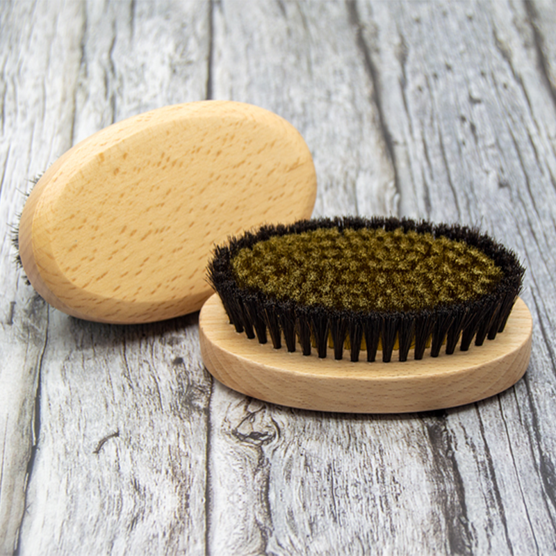 Copper Bristle Brush Supplier - Bronze Bristle Beech Wood Handle