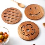 Wood Coaster Manufacturer - Custom Logo Engraved Drink Mat