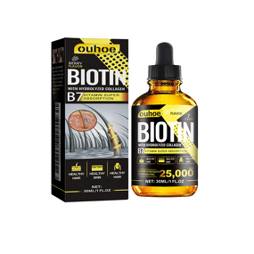 Hair Serum - Wholesale Custom logo 30ml & Biotin